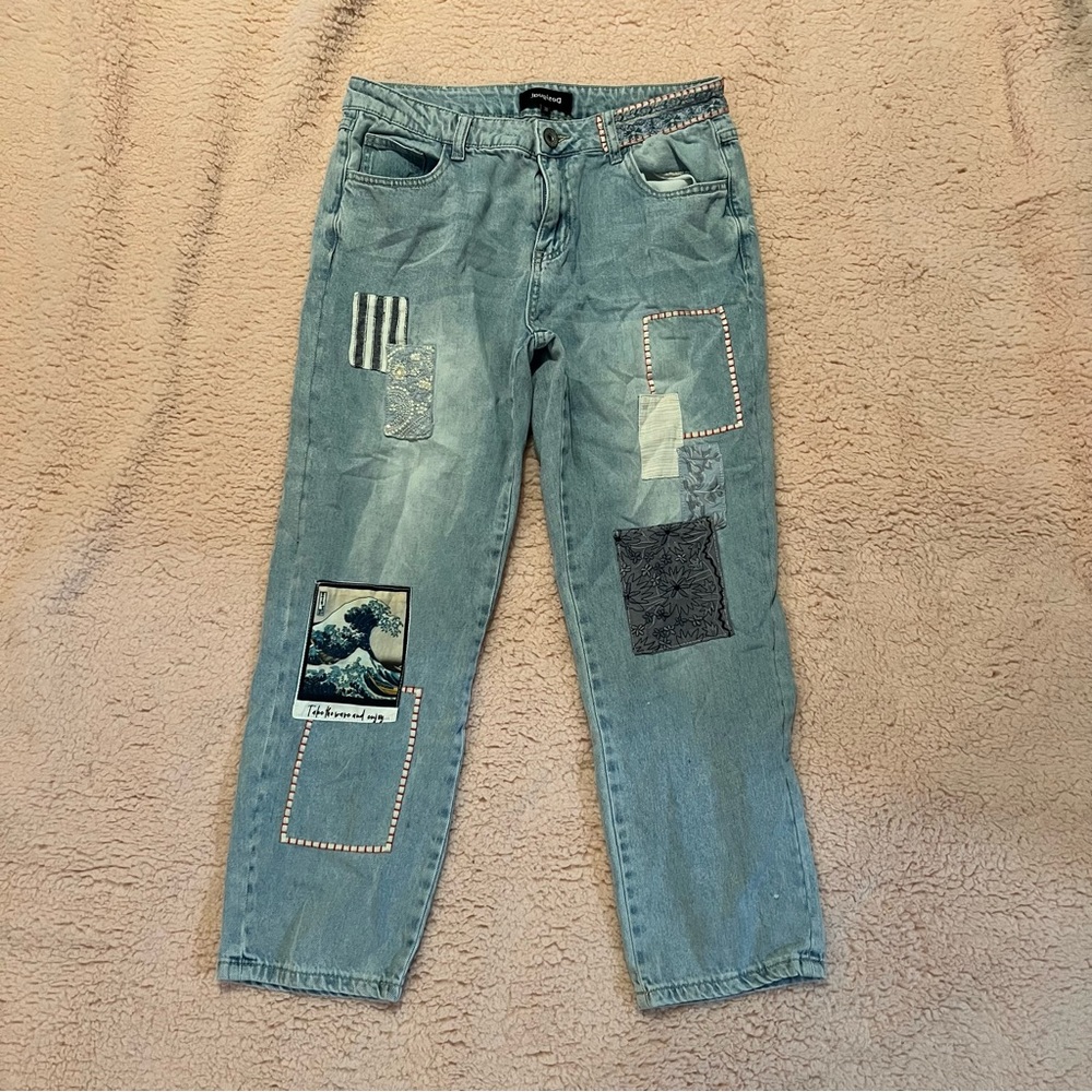 Patched Jeans by Desigual 🌊